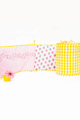 Berries and Flowers Cot Bumper