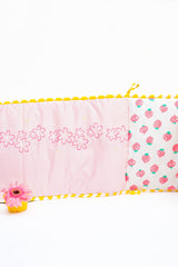 Berries and Flowers Cot Bumper