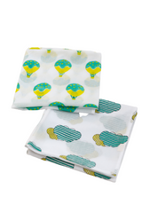 Fly Away Cotton Mulmul Swaddle Set