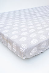 Dotted Cotton Cot/Crib Sheet