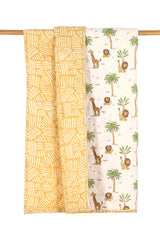 Forest Print Cot Bedding Set