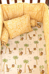 Forest Print Cot Bedding Set