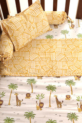 Forest Print Cot Bedding Set