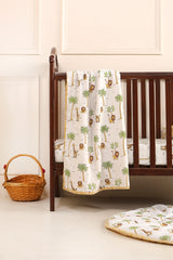 Forest Print Cotton Mulmul Dohar