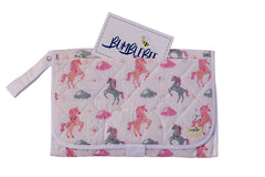 Unicorn Diaper Clutch