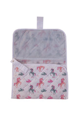 Unicorn Diaper Clutch