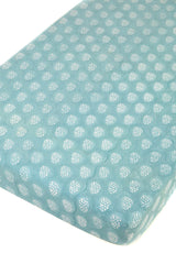 Dotted Cotton Cot/Crib Sheet