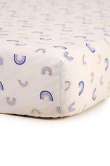 Mini Rainbows Cotton Cot/crib Sheet