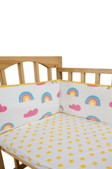 Magical Rainbows Cot Bedding Set