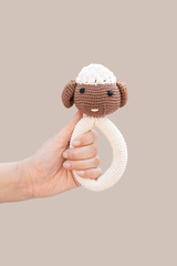 Sheep Crocheted Rattle