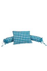 Scallops Pillow and Bolsters Set